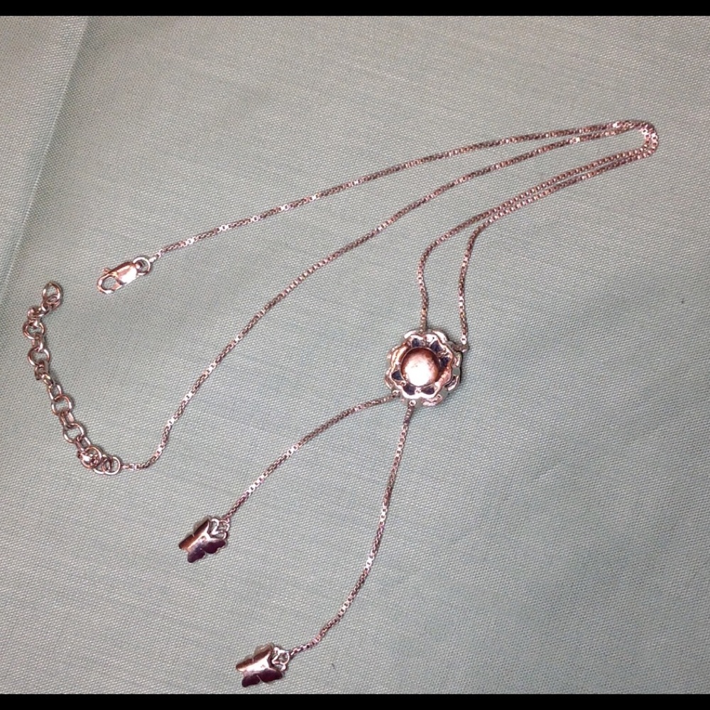 Genuine Tanzanite Lariat Necklace 18-20" - Picture 8 of 8